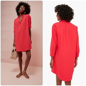 Tuckernuck Pomander Place Polly Dress Poppy Red Size Medium
